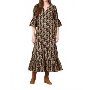 NEW LIVRO orchard maxi dress in berrywood scroll